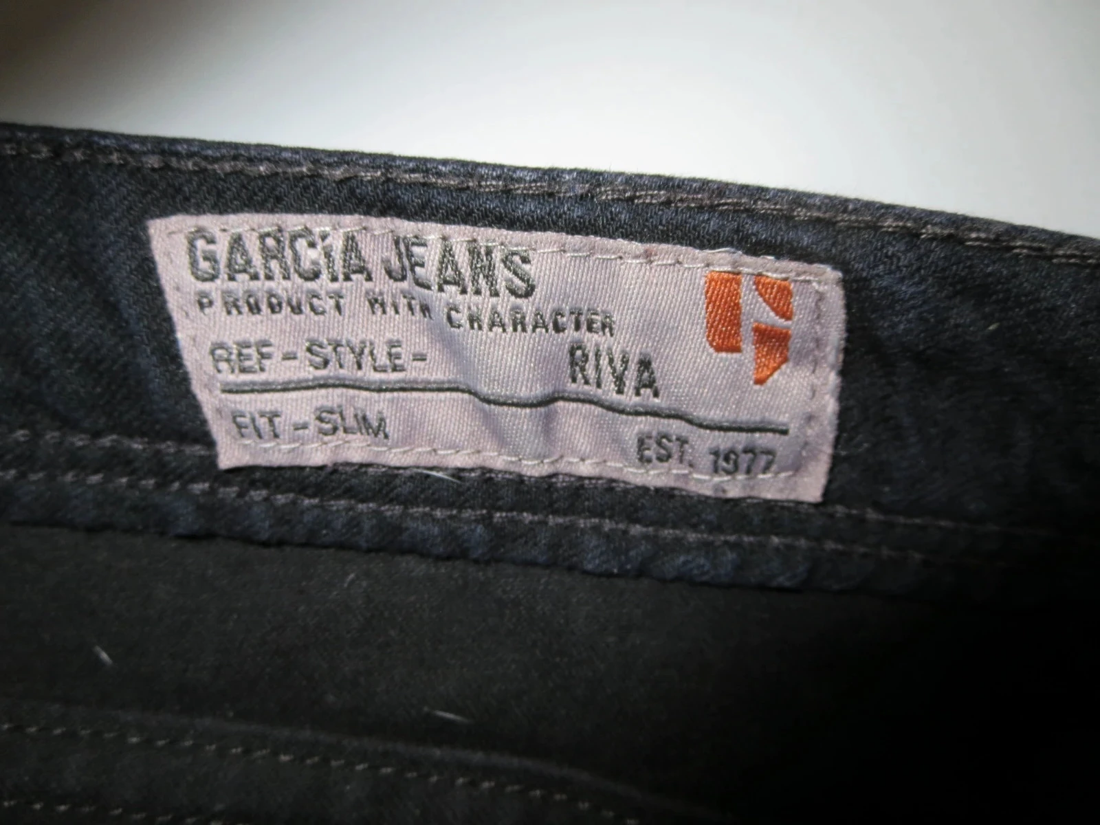 Jean Garcia Riva – Bordeaux délavé – Taille M – Très bon état – photo 4